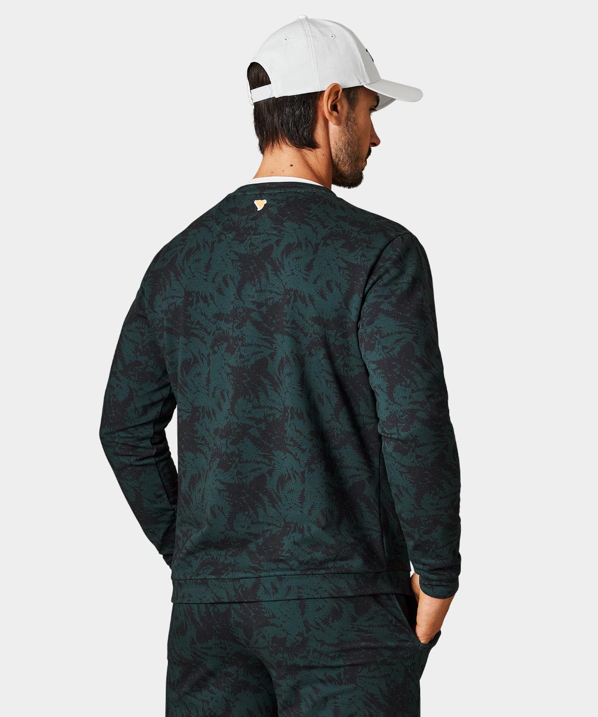 Fern Green Script Sweatshirt Macade Golf