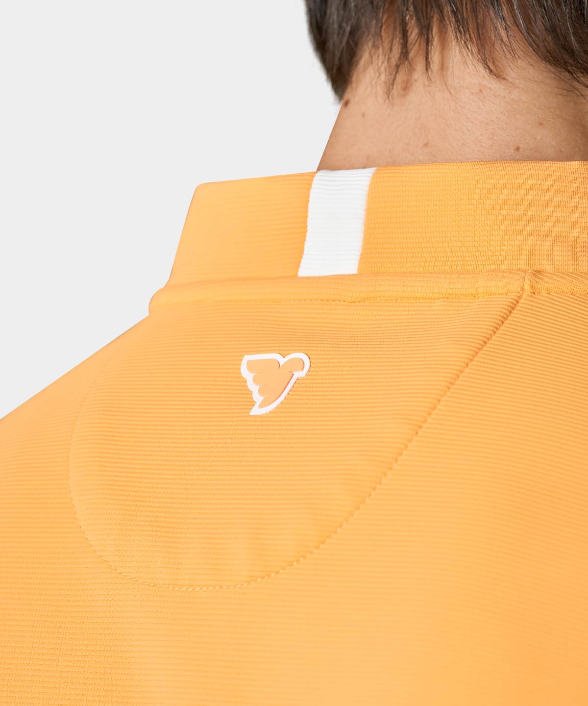Pampas Orange Script Bomber Shirt Macade Golf