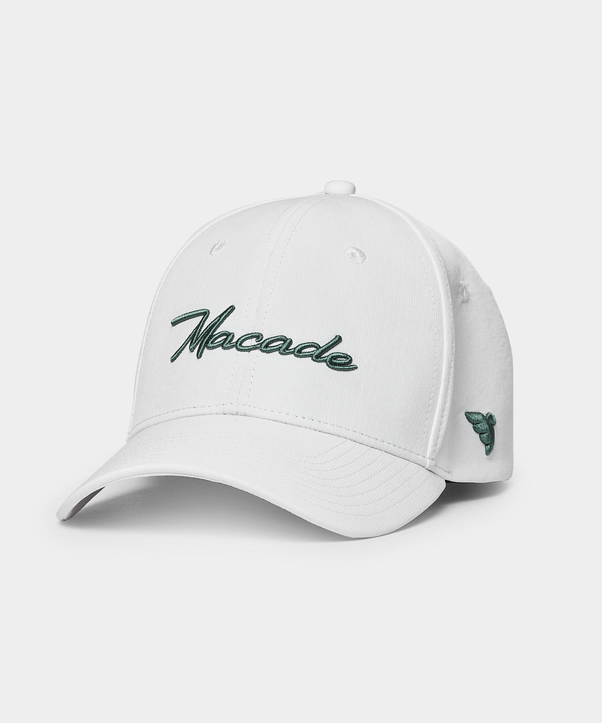 White Script Snapback Macade Golf