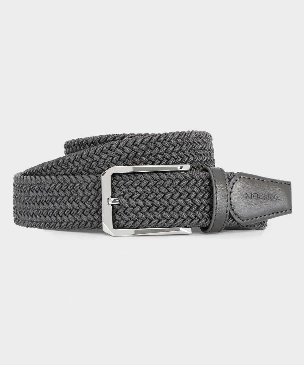 Women's Elastic Grey Belt Macade Golf